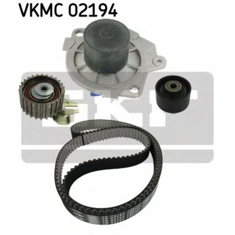 VKMC 02194 SKF - Насос охолоджуючої рідини + комплект зубчатого ремня